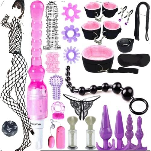 Baiwang 26 In 1 Anal Plug Set Pleasure Plug Toy For Women Men Butt Plugs Stick Anales Beads, Multicolor, Xxx-Large