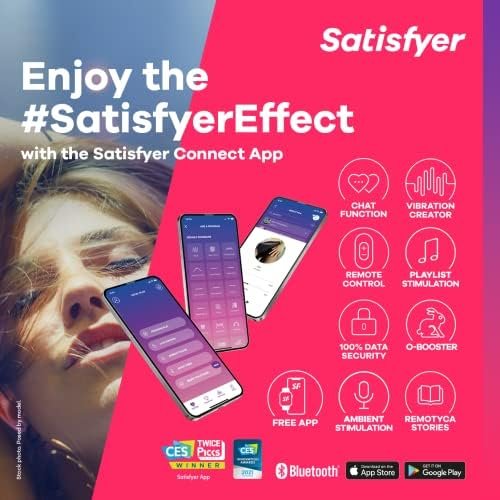 Satisfyer Partner Box 1 - Includes Double Joy Couple'S Vibrator And Sexy Secret Panty Vibrator - G-Spot And Clitoris Stimulation, Compatible With Free Satisfyer App, Waterproof, Rechargeable - Image 3