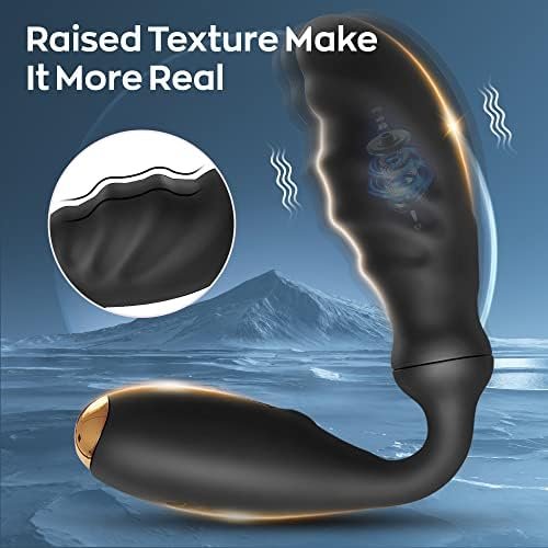 Bendable Anal Vibrator Prostate Massager With 9 Vibration Modes For Prostate Massaging Anal Butt G Spot Clitoris Stimulation,Rechargeable Anal Plug Adult Sex Toys For Men,Women And Couples - Image 3