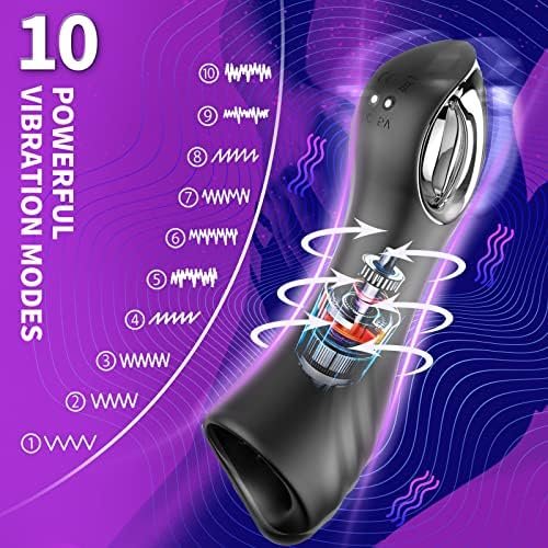 Selene Vibrating Male Masturbator Penis Vibrator With 10 Vibrations For Glans Stimulator Ejaculation Training Male Vibrator Adult Sex Toys For Men Masturbation & Games Prolong Endurance - Image 2