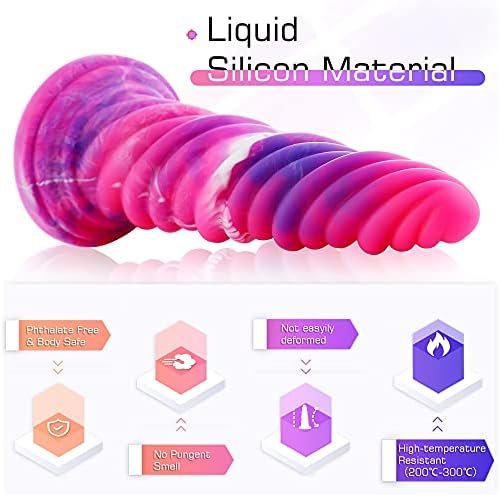 Realistic Tentacle Dildo, Hismith 10.15 Inch Slightly Curved Silicone Monster Dildo With Strong Suction Cup, Adult Sex Toy For Women, Men And Couples - Image 3