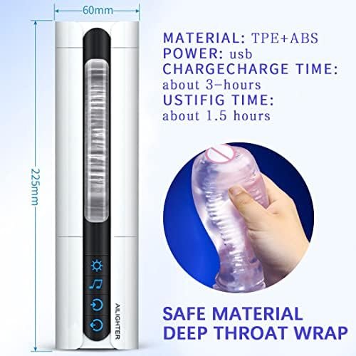 Automatic Male Masturbator Cup With Thrusting & Rotating Sleeve Hands Free Electric Pocke Adult Men Sex Blowjob Toys For Penis Stimulation Self-Pleasure (0-1) - Image 3