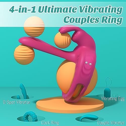 App Vibrating Cock Ring Sex Toys, Adult Toys Penis Ring, Male Sex Toy Penis Vibrator, Remote Control, Couples Sex Toys For Men Women, Rabbit Vibrators Cock Rings Sexual Pleasure Stimulation Device - Image 2