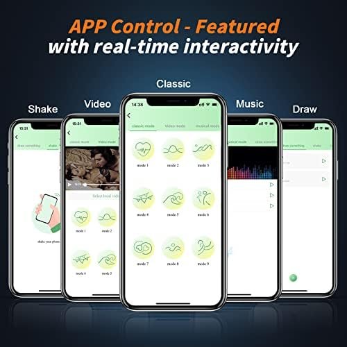 Male Masturbator,Penis Training Vibrator With App Control,Silicone Sex Toys For Men With 9 Vibration Modes,Male Masturbation With Detachable Bullet,Adult Sex Toys For Penis Stimulation Pleasure Black - Image 2