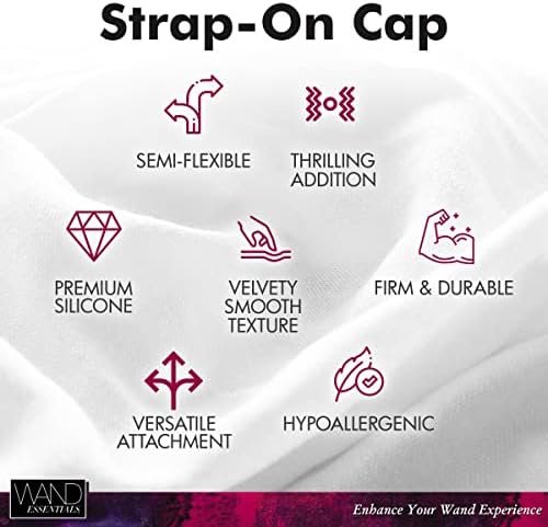 Wand Essentials Strap Cap Wand Harness For Dildos, Black, (Ae137) - Image 3