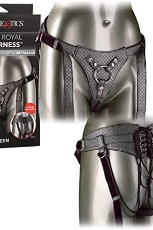 Calexotics Her Royal Harness The Regal Queen,Multi,12861_Silver