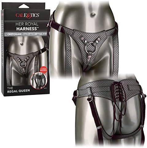 Calexotics Her Royal Harness The Regal Queen,Multi,12861_Silver