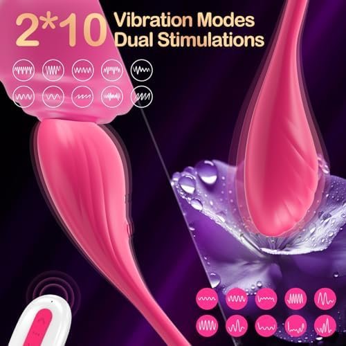 Adult Sex Toys Dildos Vibrators - 18” Strapless Double-Ended G-Spot Dildos With 2*10 Modes, App Remote Control Clitoral Stimulator Massager Anal Butt Plug Vibrator Sex Toys For Women Lesbian Couples - Image 3