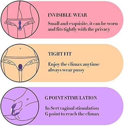 Stirlove Wearable Vibrator With Butt Plug Egg Vibrator For Woman Pleasure, Remote Control Triple Stimulation 7 Modes Clitoral Vibrator Sex Toys For Couples - Image 3
