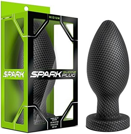 Blush Spark - Gently Tapered Medium 5" Anal Butt Plug - Platinum Puria Silicone Enveloped In Satin Smooth Ultrasilk - 2" Max Width - Sturdy Suction Cup Base Anchors In Place - Sex Toy For Men Women - Image 2