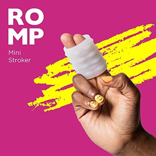 Romp Mosh Male Stroker - Male Masturbator With 2.5 Inch Reversable Sleeve - Multi-Textured Penis Stroker - Lifelike Sensation Male Self Pleasuring Toy - Manual Easy Clean Adult Sex Toys For Men - Image 2