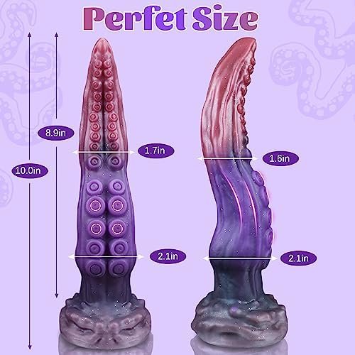 Tentacle Dildo Monster Anal Dildo, 10" Long Thin Dildo Anal Plug Fantasy Dragon Dildo Suction Cup Dildo For G-Spot & Anus, Silicone Butt Plug Prostate Toy Anal Sex Toys For Women Men Gay - Image 3