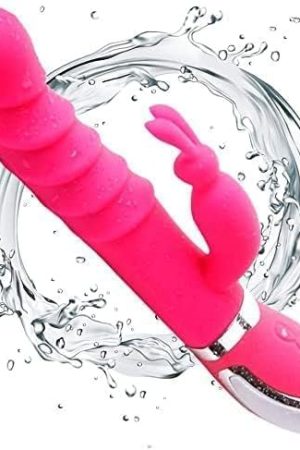 Sex Toys For Women, Vibrator For Women, Sexual Tools For Female Heating Rabbit, G Spot Stimulator 10 Powerful Mode With Licking, Waterproof Soft Silicone