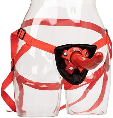 Calexotics Sophia'S Red Rider Harness With Dong, Se-7658-11-3 - Image 3