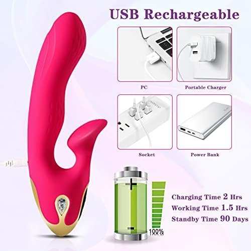 Fundurable Vibrating Massager With 20 Powerful Vibration Patterns & 8 Speeds - Waterproof Rechargeable Adult Sex Toys For Couples Sex Things - Image 2