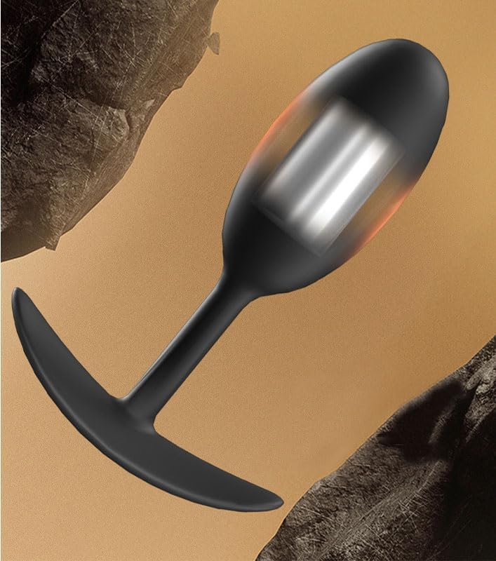 Anal Plug Large Butt Plug Premium Silicone Weighted Anal Plugs 2Pcs Set Safety Gram Snug Plug Training Set Kit Sex Toys Personal Massager
