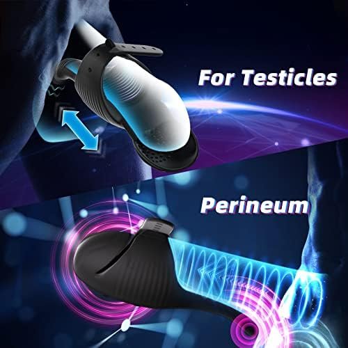 Male Masturbator Sex Toys For Men - Penis Vibrator Pocket Pussy With Fold Back Cover & Adjustable Buckle, Hands-Free Men'S Sex Toys With Dual Motors & 10 Vibration Modes, Adult Sex Toys For Men - Image 2