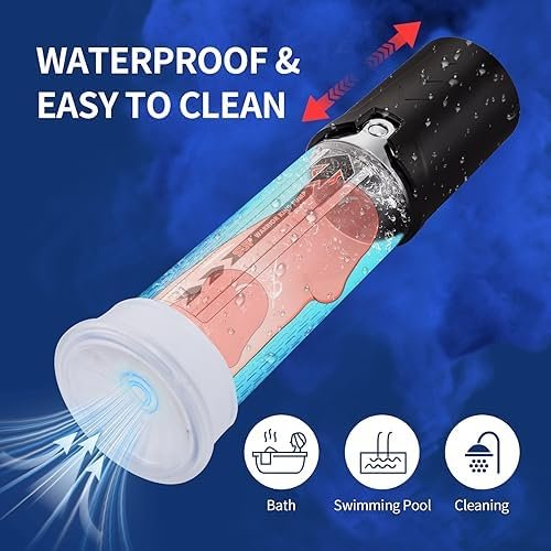 Manual Penis Pump Penis Enlarger - Male Sex Toys Penis Enlargement Extend Pumps & Enlargers To Enlarge Penis And Improve Erection For Men Adult Toys & Games, Only Need One Hand To Operate - Image 3