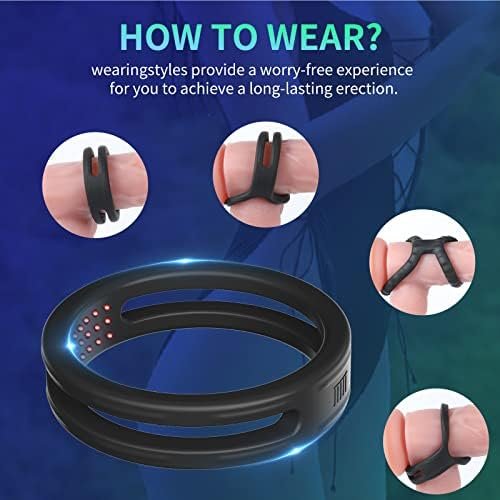 Silicone Penis Rings Kit, 7 Different Sizes Cock Rings,Adult Sex Toys & Games,Sex Toys For Men Or Couple… - Image 3