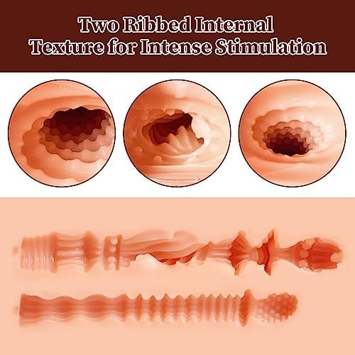 Sex Doll Male Masturbator Stroker - Pocket Pussy Male Sex Toy, 3 In 1 Flesh Realistic Male Stroker With Big Boobs For Men Masturbation, 5.73Lb Female Torso Adult Sex Toys For Lifelike Vaginal Anal Sex - Image 3