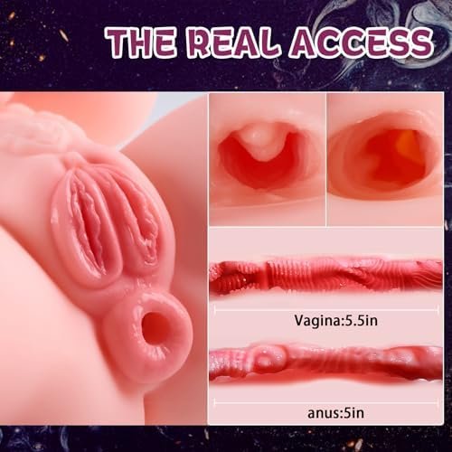 Hsouela 9.9Lb Sex Dolls Male Sex Toy For Men Male Torso, Pocket Pussy Male Masturbator With Fantasy Body Love Doll 3 Boobs & 2 Vaginas - Image 3