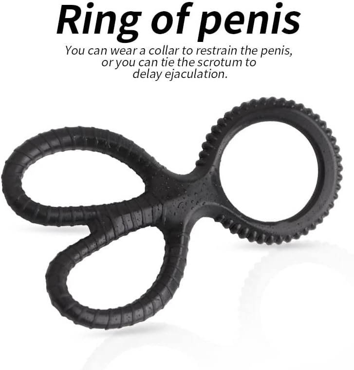 Penis Rings Cock Rings For Men Erection Enhancing Adult Sex Toys For Couple Bondage Bdsm Sexual Wellness Stimulator Pleasure Device - Image 2