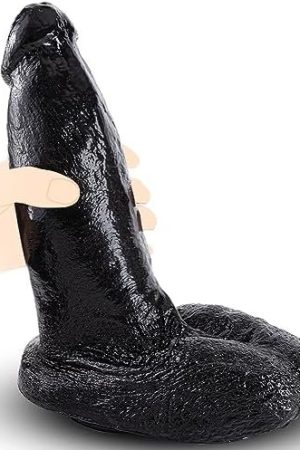 12.6Inch Huge Realistic Dildo,Thick G Spot Massive Dildo With Strong Suction Cup, Sustory Lifelike Anal Dildo For Anal Play,Big Fake Penis Sex Toys For Couples Male & Female & Gays(Black)…
