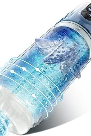 Automatic Male Masturbator - Penis Pump Adult Toys Male Sex Toys For Men Pocket Pussy Adult Sex Toy Male Stroker With 4 Pump & 7 Rotating & 7 Licking & 7 Sucking Male Masturbators
