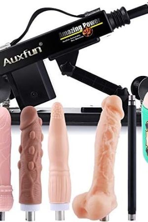 Sex Machine Huge Dildo Fucking Machine, 3 Xlr Connector Love Machine Thrusting Machine Gun For Men And Women
