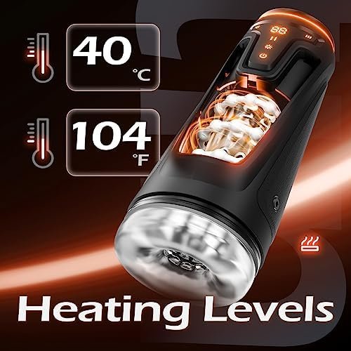 Male Masturbator Sex Toys For Men With 9 Vibrating, 8 Thrusting Modes & 2 Heating Levels, Rhexia Male Sex Toys Adult Toys Penis Pump Male Sex Toy, Adult Sex Toys & Games - Image 3
