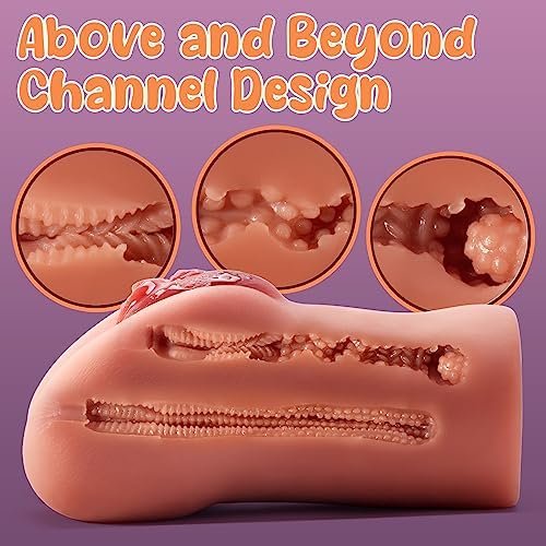 Male Masturbator Doll, Ass Pocket Pussy Stroker,3D Realistic Dolls Pocket Pussies Sleeve For Realistic Vagina Toys Textured Reusable Soft Stretchy Adult Men Sex Toys - Image 2