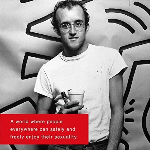 Tenga X Keith Haring For Mens Masturbation, Single-Use Prelubricated Stimulating Toy Party, White, 1 Count - Image 3