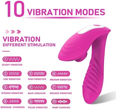 G Spot Dildo Vibrator For Women - Rechargeable Couple Vibrators Sex Toy With Remote, 10 Vibrating & 10 Licking Female Anal Nipple Stimulator, Dual Stimulation Dildos Adult Sex Toys For Woman - Image 2