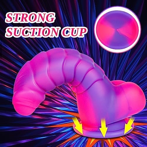 Small And Thick Beginner Dildo - 7 Inch Colorful Dragon Realistic Dildo With Strong Suction Cup, Neat And Unique Adult Sex Toy For Hands-Free Pleasure, Suitable For Women, Men, And Couples - Image 3