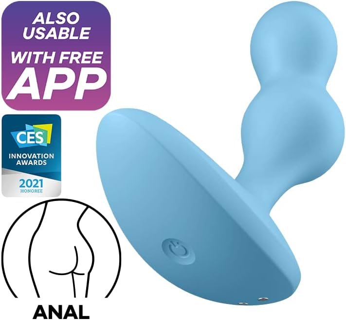 Satisfyer Deep Diver Anal Vibrator With App Control - Vibrating Anal Sex Toy, Butt Plug, Prostate Stimulator Toys, Anal Dildo - Compatible With Satisfyer App, Waterproof, Rechargeable (Dark Grey) - Image 2