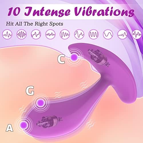 Adult Sex Toys For Women Pleasure - Wearable Vibrating Panties With App&Remote Control G Spot Vibrators With 10X10 Powerful Thrusting Nipple Clitorals Stimulator Vibrations Sex Toy For Women Couples L - Image 2