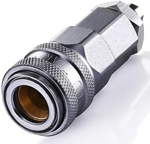 Hismith Quick Air Adapter, Convert To Kliclok System, All-Metal Self-Lock Adapter