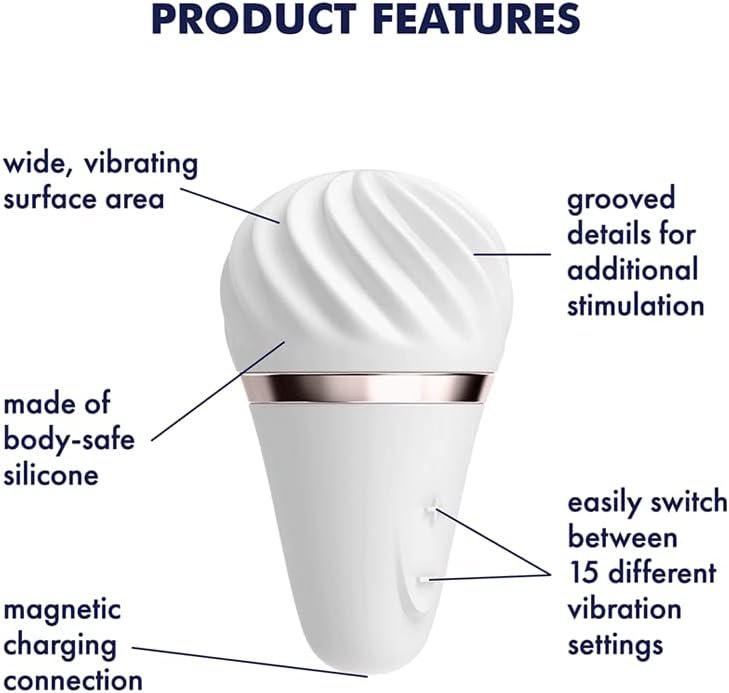Satisfyer Little Wand Lay-On Vibrator - Powerful Vibrating Clitoral Stimulator, Personal Massager For Stimulation Of Clitoris And Erogenous Zones - Soft Silicone, Waterproof, Rechargeable - Image 2