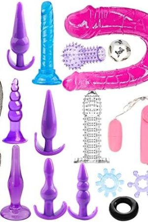 17Pcs Anal Beads Butt Plug Flexible Anal Sex Toys