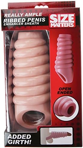 Size Matters Really Ample Ribbed Penis Enhancer - Image 2