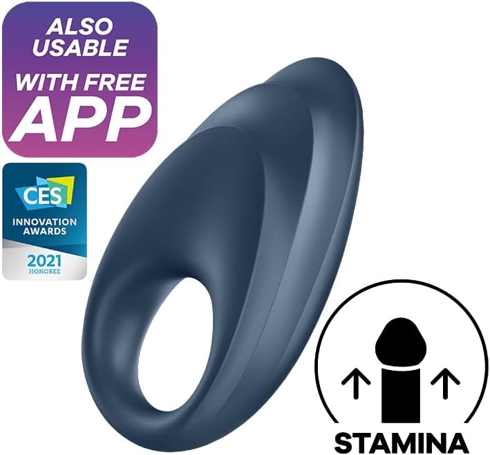 Satisfyer Royal One Vibrating Cock Ring With App Control - Vibration Silicone Penis Ring For Longer, Harder, Stronger Erections - Compatible With Satisfyer App, Waterproof, Rechargeable - Image 2
