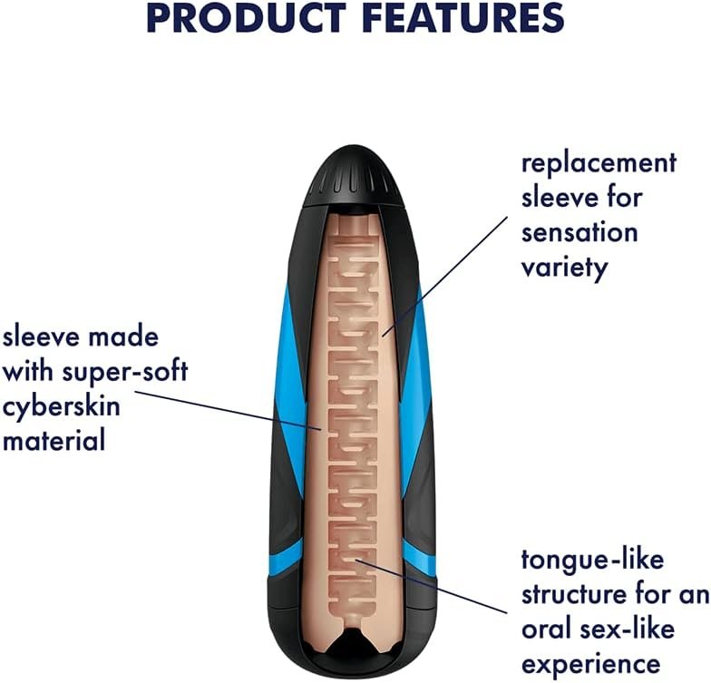 Satisfyer Men Masturbator Replacement Sleeve - Classic - Image 2