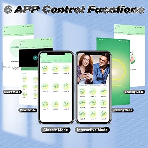 Male Masturbator Penis Ring Vibrator - App Remote Control Hands-Free Vibrating Cock Rings Sexual Endurance Prolonging Training Massager With 10 Modes, Glans Trainer Stimulator Adult Sex Toys For Men - Image 2