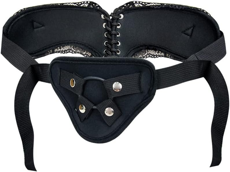 Lace Sex Strap On Harness For Women And Couples, Fully Adjustable Strapon Harness, Fits Strapless Dildo Pegging