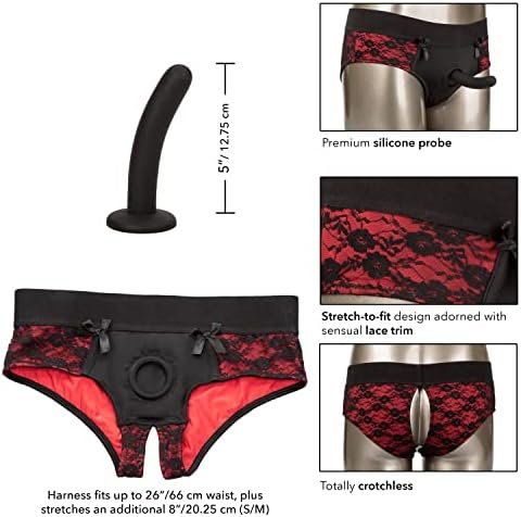 Calexotics Scandal® Crotchless Pegging Panty Set Multi - Image 2