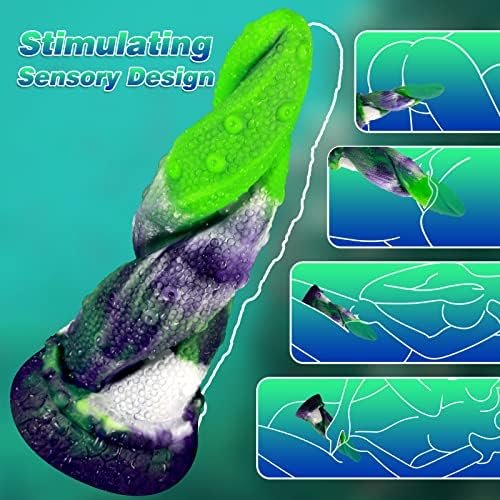 Realistic Dildo For Women And Men,Sex Toys Tentacle Dragon Dildos Silicone Huge Big Anal Dildo With Strong Suction Cup For Hands-Free Play, Dildos Adult Sensory Toys For Women For Vaginal G Spot - Image 3