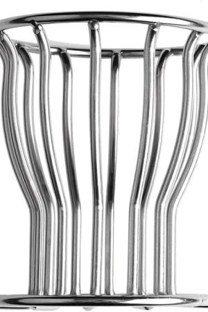 Stainless Steel Metal Hollow Enema Anal Plug Anal Dilation Vaginal Dilator, Fetish Anus Peep Adult Sex Toys(M)
