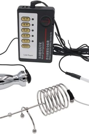 Electrical Anal Plug Anal Dildo Urethral Sound Electro With Penis Ring Cock Ring Stimulation Masturbation Set Inserting Toys For Beginners And Advanced Users