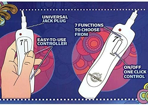 Doc Johnson 7 Function 7-Inch Vibrating Crystal Jellie Dong, Purple