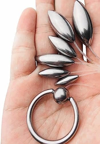 Kutocesy The Bullet Urethral Sound, Glans Rings, Penis Bladder Dilators, Erotic Toys, Stainless Steel Male Urethral Plugs Probe Tubes Dilators For Male Masturbators (L) - Image 3
